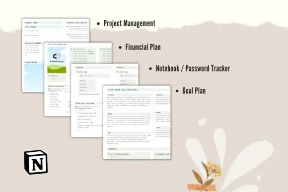 Notion Template Small Business Planner