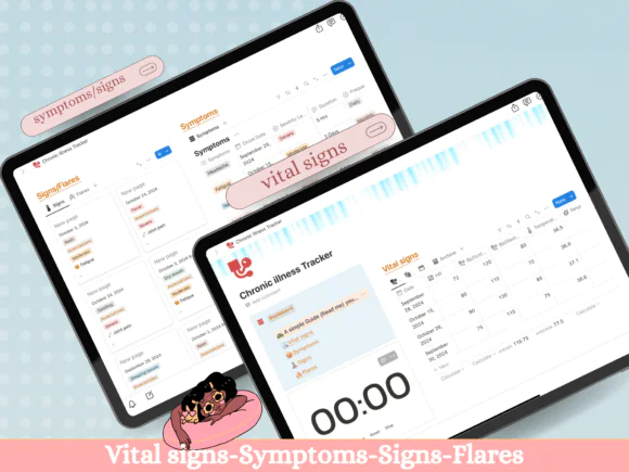 Chronic Illness Tracker Notion Template
