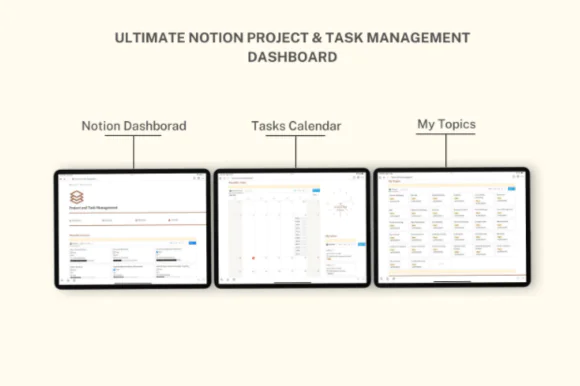 Notion Template Business, Notion Planner