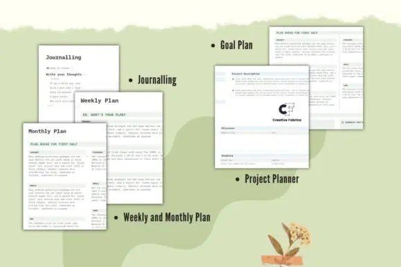 Notion Template Ultimate Self Care Plan