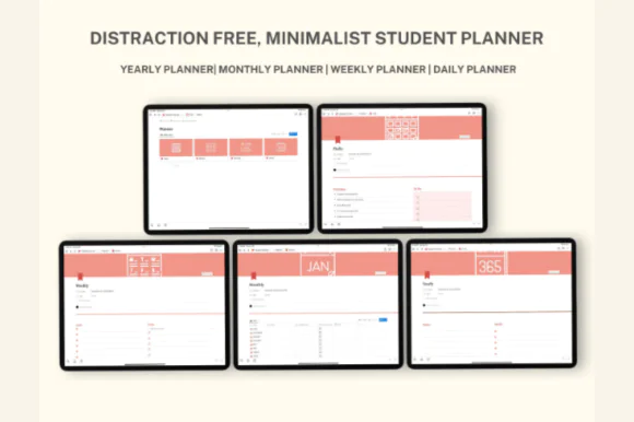 Notion Student Planner