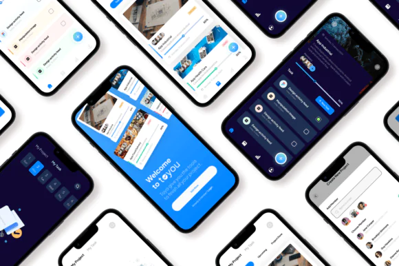 Toyou - Task Management Mobile Apps UI KIT