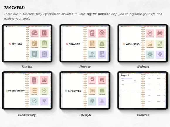 ALL in ONE DIGITAL PLANNER BUNDLE