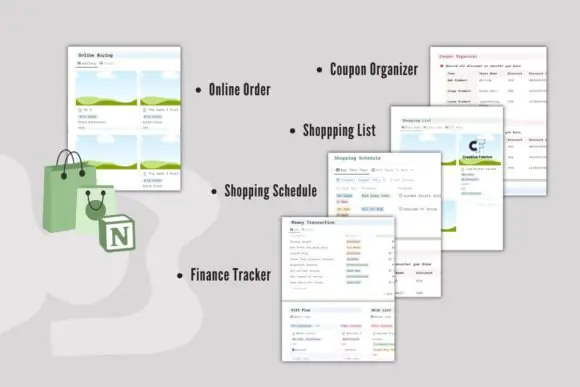 Notion Template Black Friday Shopping