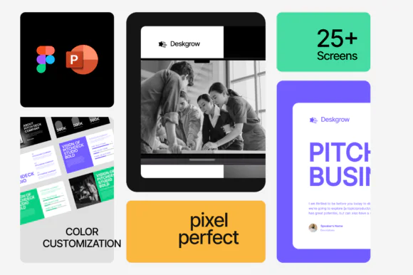 Deskgrow - Pitchdesk Business UI KIT