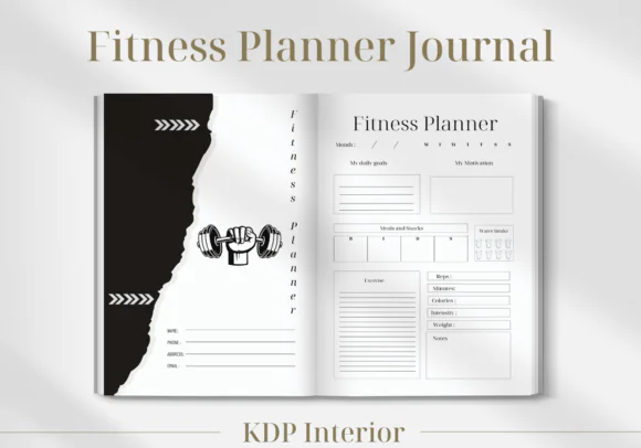 Fitness Planner  KDP Interior