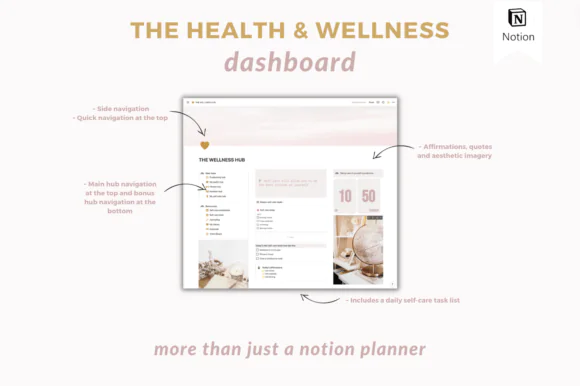 Notion Wellness Planner