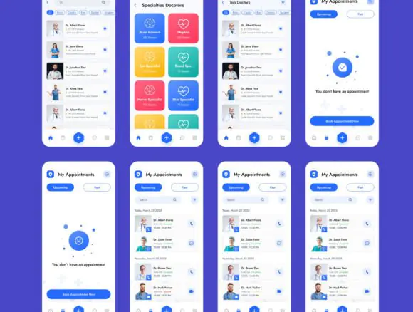 DoctorPlus - Medical Doctor App UI Kit