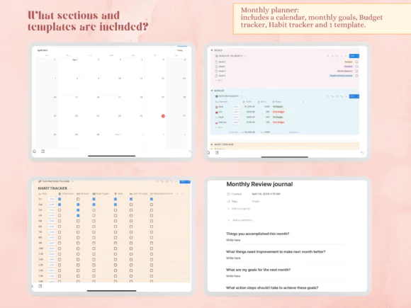 Busy Being Productive Notion Template