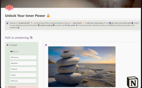 Unlock Your Inner Power (Notion)