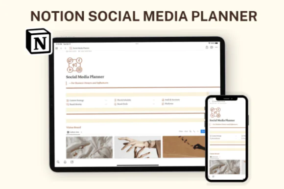 Notion Social Media Planner