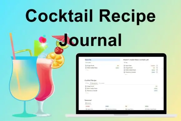 Cocktail Recipe Journal