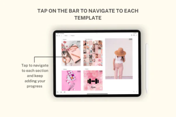 Notion Template, Notion Life Planner